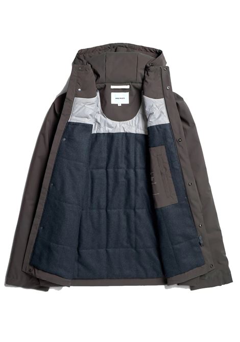 herful alpinix smart jacket man brown NORSE PROJECTS | N55-06409024